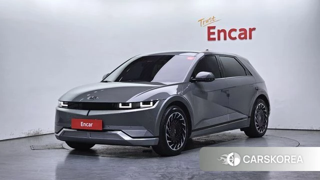 Hyundai Ionic 5 2022 Серебристо-серый из Кореи