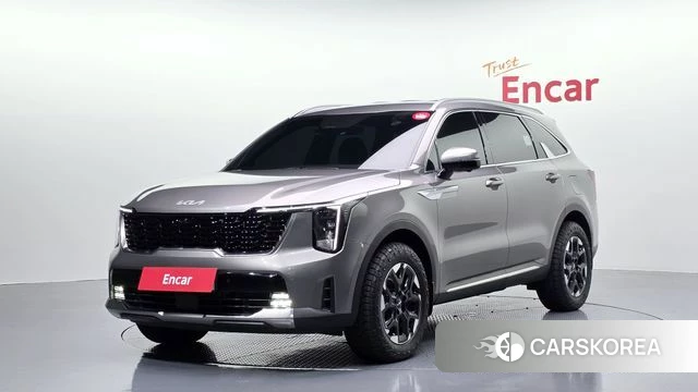 Kia The New Sorento 4th Generation 2025 Серебристо-серый из Кореи