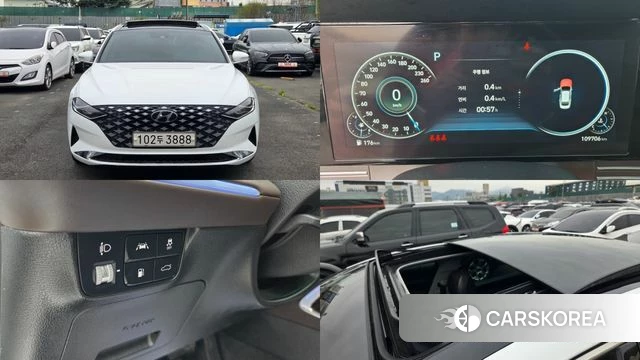 Hyundai The New Grandeur IG 2020 Белый из Кореи