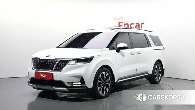 Kia Carnival 4th generation 2021 Белый из Кореи