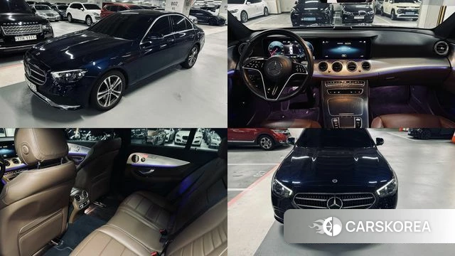 Mercedes-Benz E-Class W213 2021 Синий из Кореи