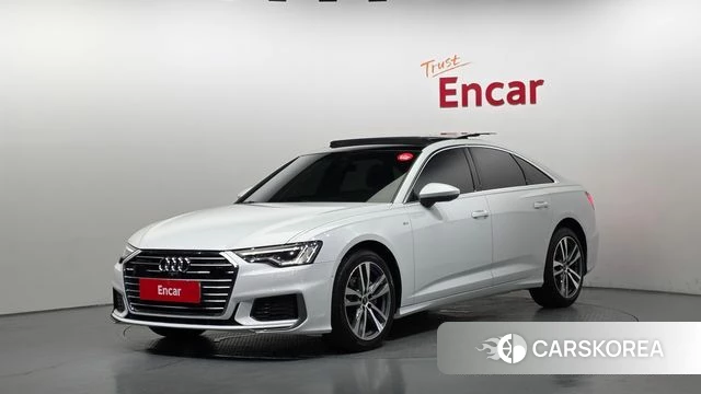 Audi A6 (C8) 2022 Белый из Кореи