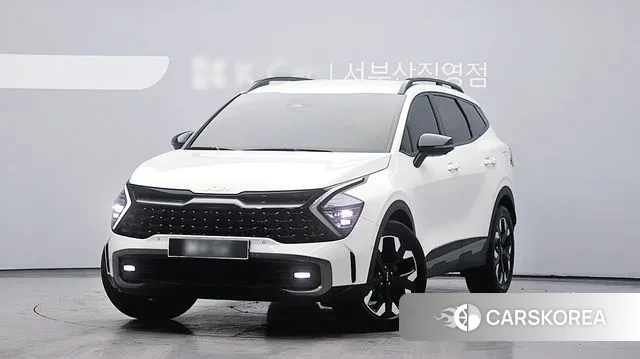 Kia The New Sportage 5th Generation 2024 Белый из Кореи