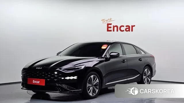 Kia K8 Hybrid 2022 Черный из Кореи