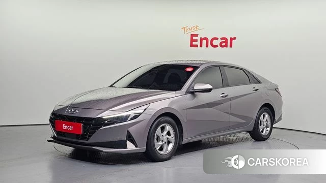 Hyundai Avante (CN7) 2020 Серебристо-серый из Кореи