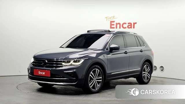 Volkswagen Tiguan second Generation 2024 Серый из Кореи