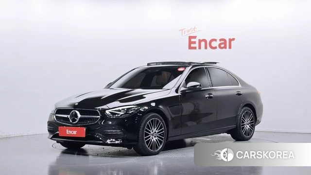 Mercedes-Benz C-Class W206 2022 Черный из Кореи