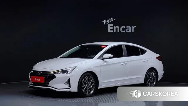 Hyundai The New Avante AD 2019 Белый из Кореи