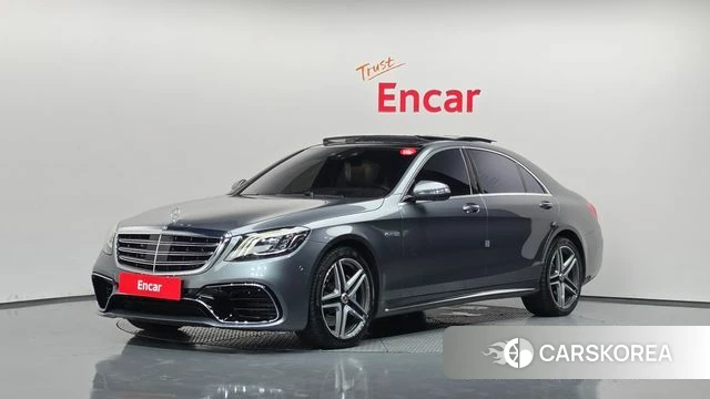 Mercedes-Benz S-Class W222 2018 Серый из Кореи