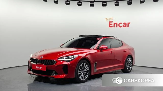 Kia Stinger 2019 Красный из Кореи