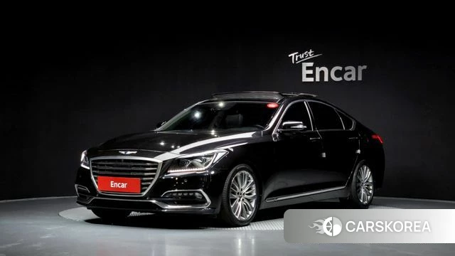 Genesis G80 2018 Черный из Кореи