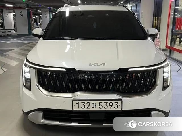 Kia The New Carnival 4th Generation 2024 Белый из Кореи
