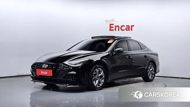 Hyundai Sonata (DN8) 2022 Черный из Кореи