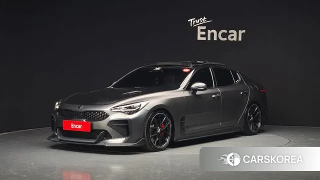 Kia Stinger 2018 Серый из Кореи