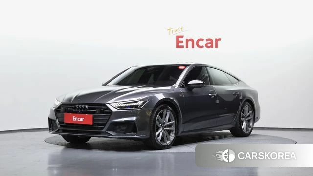 Audi A7 (4K) 2021 Серый из Кореи