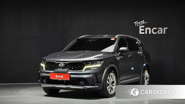 Kia Sorento 4th Generation 2020 Серый из Кореи