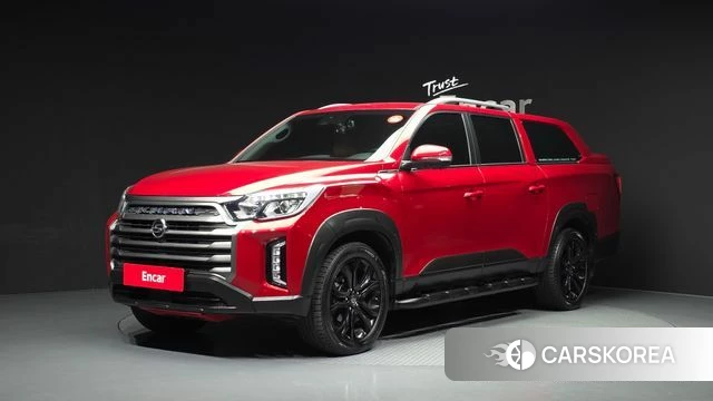 Ssangyong The New Rexton Sports Cannes 2021 Красный из Кореи