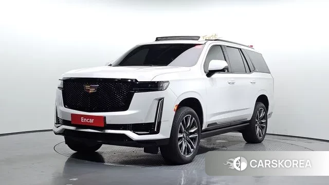 Cadillac Escalade 5th Generation 2022 Белый из Кореи