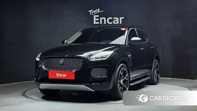 Jaguar E-PACE 2018 Черный из Кореи