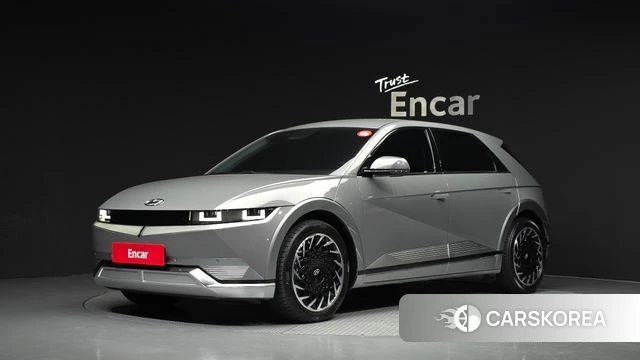 Hyundai Ionic 5 2022 Серебристо-серый из Кореи