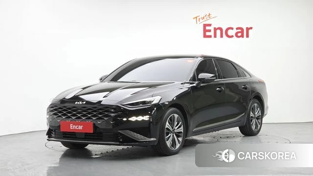Kia K8 Hybrid 2021 Черный из Кореи