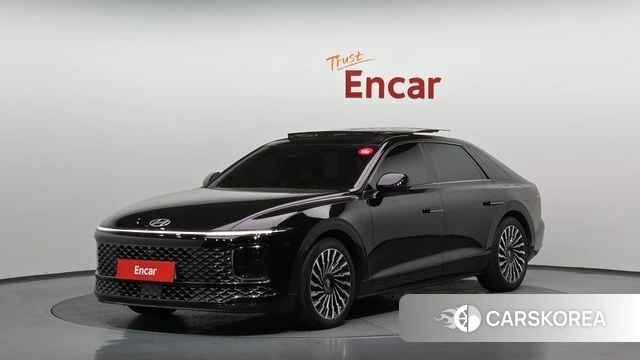 Hyundai Grandeur (GN7) 2023 Черный из Кореи