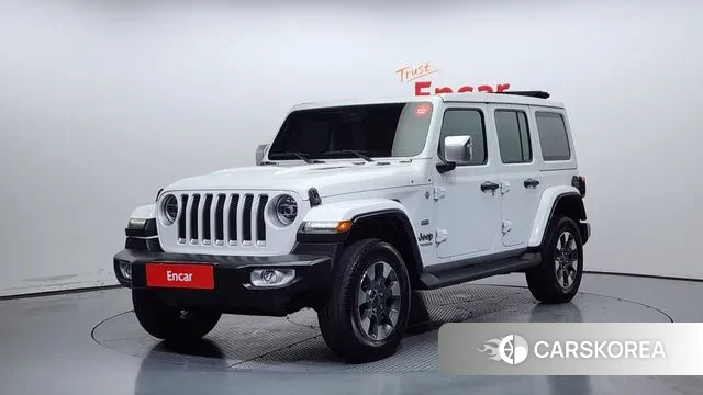 Jeep Wrangler (JL) 2021 Белый из Кореи