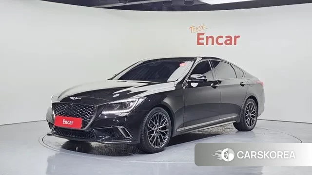 Genesis G80 2019 Черный из Кореи