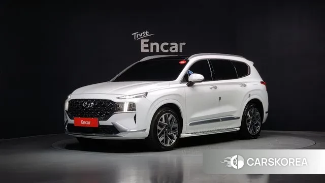 Hyundai The New Santa Fe 2021 Белый из Кореи