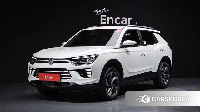 Ssangyong Beautiful Korando 2022 Белый из Кореи