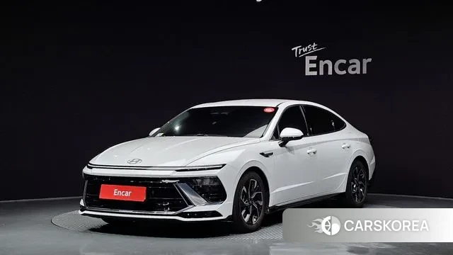 Hyundai Sonata D Edge Hybrid (DN8) 2023 Белый из Кореи