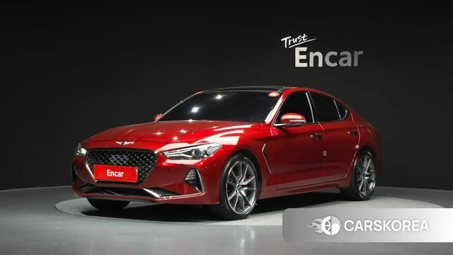 Genesis G70 2018 Красный из Кореи