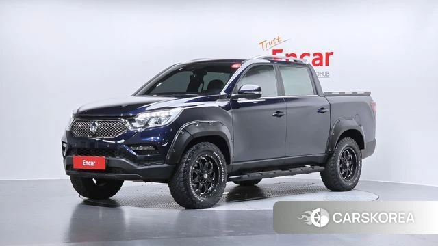 Ssangyong Rexton Sports 2018 Синий из Кореи