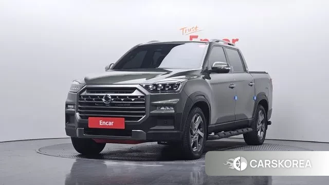 Ssangyong The New Rexton Sport 2023 Темно-зеленый из Кореи