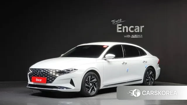 Hyundai The New Grandeur IG Hybrid 2019 Белый из Кореи