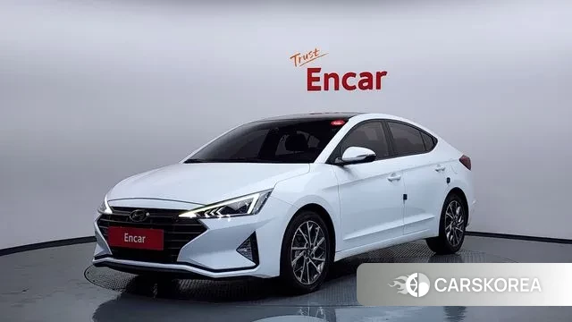 Hyundai The New Avante AD 2018 Белый из Кореи