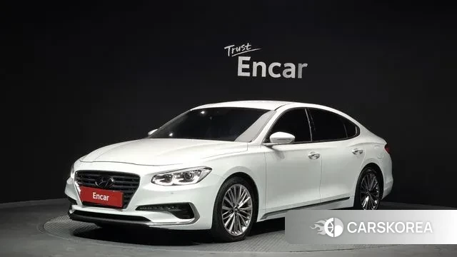 Hyundai Grandeur IG 2018 Белый из Кореи