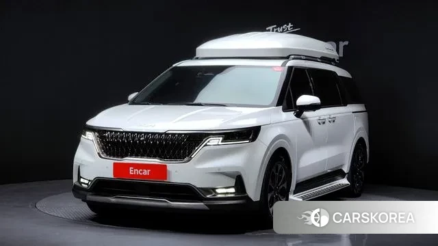 Kia Carnival 4th generation 2021 Белый из Кореи