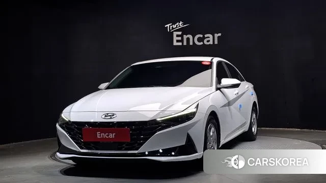 Hyundai Avante (CN7) 2020 Белый из Кореи