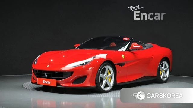 Ferrari Portofino 2018 Красный из Кореи