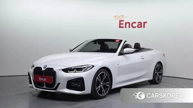 BMW 4 Series (G22) 2022 Белый из Кореи