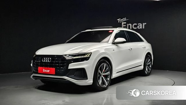Audi Q8 (4M) 2021 Белый из Кореи
