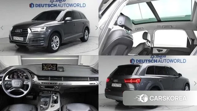 Audi Q7 (4M) 2019 Серый из Кореи