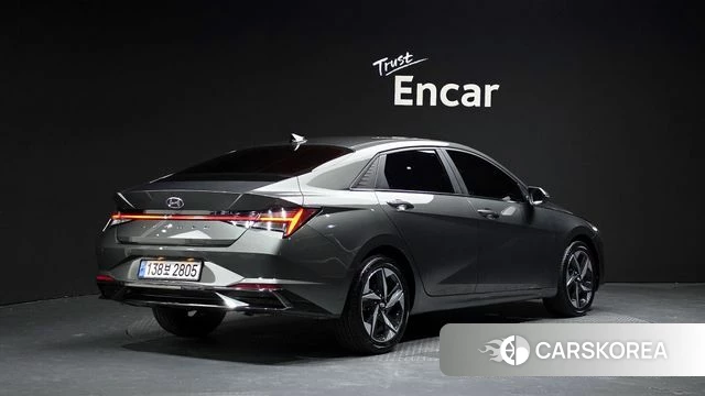 Hyundai Avante (CN7) 2020 Серый из Кореи