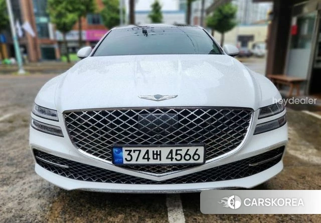 Genesis G80 (RG3) 2022 Белый из Кореи