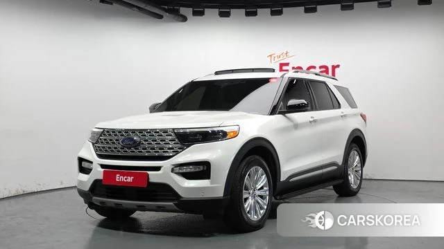 Ford Explorer 6th Generation 2022 Белый из Кореи
