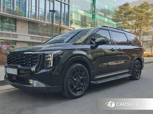 Kia The New Carnival 4th Generation 2024 Черный из Кореи