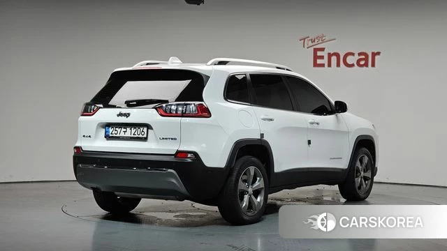 Jeep Cherokee (KL) 2021 Белый из Кореи