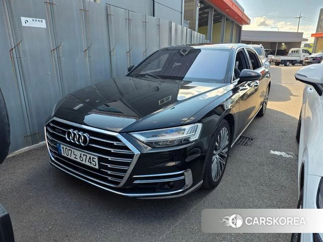 Audi A8 (D5) 2021 Черный из Кореи
