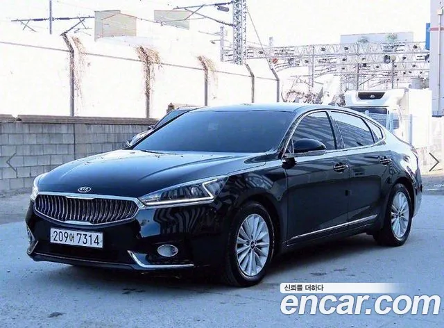 Kia Come New K7 2018 Черный из Кореи